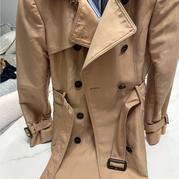 Zara Jackets & Blazers - Zara Beige Double-Breasted Trench Coat